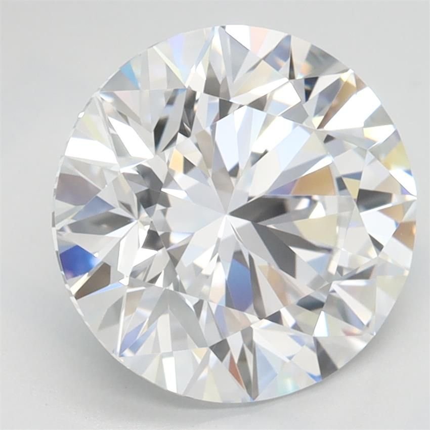 3.05ct D VVS1 Rare Carat Ideal Cut Round Lab Grown Diamond
