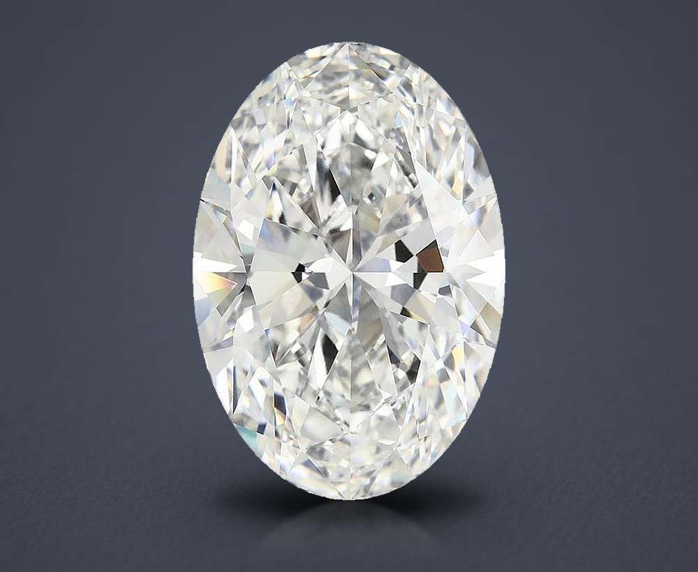 12.26 Carat Oval Lab Diamond