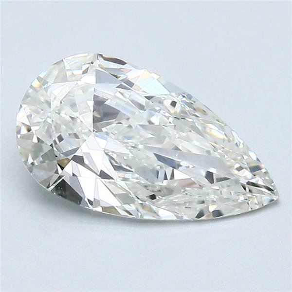 1.70ct I VVS1 Excellent Cut Pear Diamond