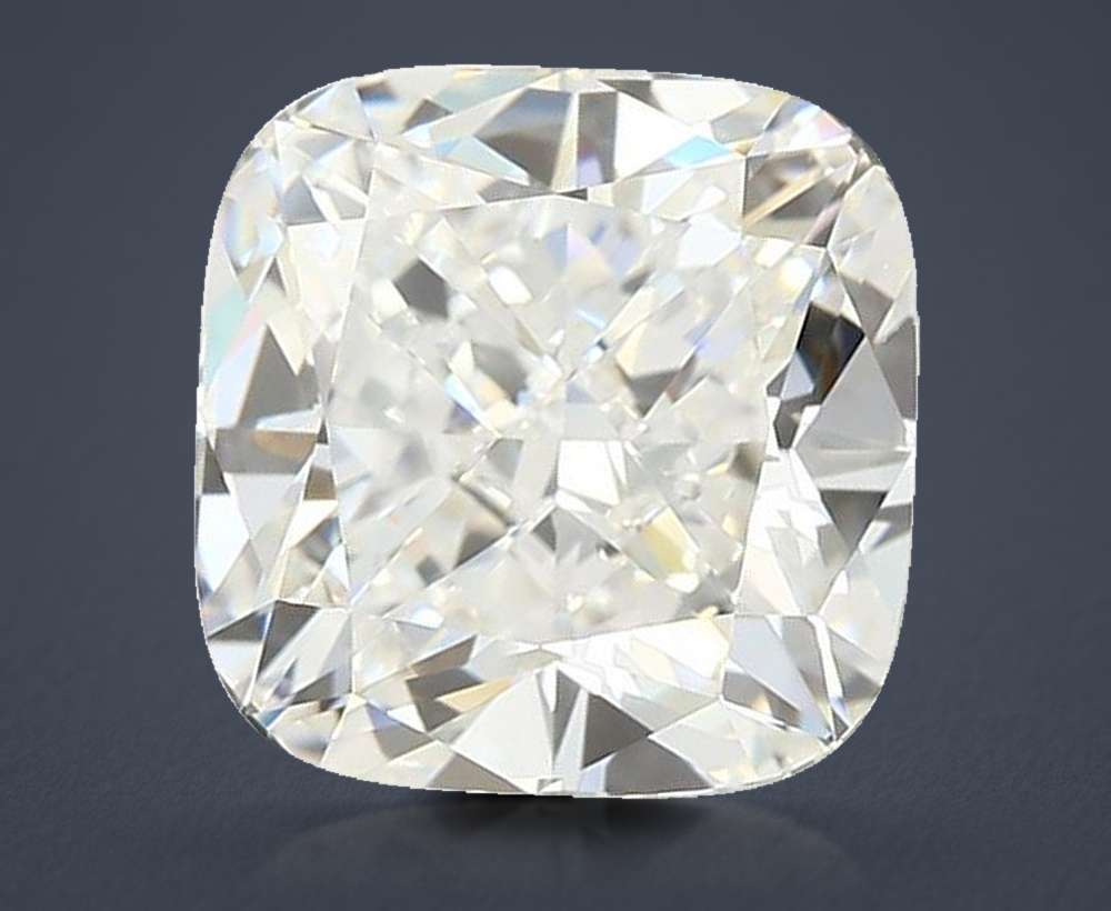 3.74 Carat Cushion Lab Diamond