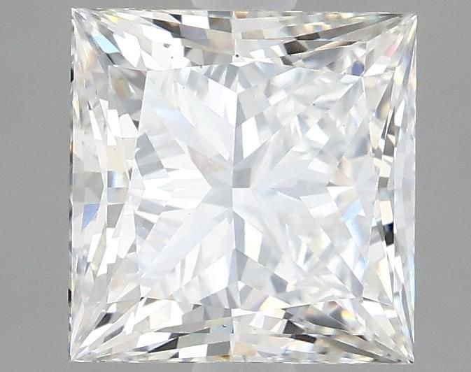 2.54ct E VS1 Rare Carat Ideal Cut Princess Lab Grown Diamond