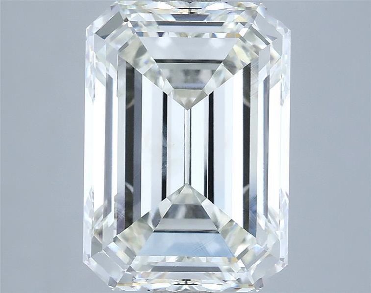 5.03ct I SI1 Very Good Cut Emerald Diamond