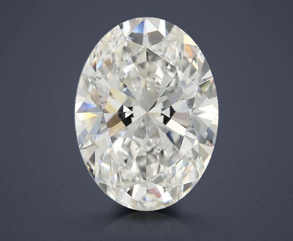 2.69 Carat Oval Lab Diamond
