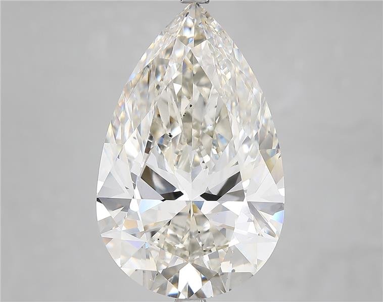 10.42ct I SI1 Rare Carat Ideal Cut Pear Lab Grown Diamond