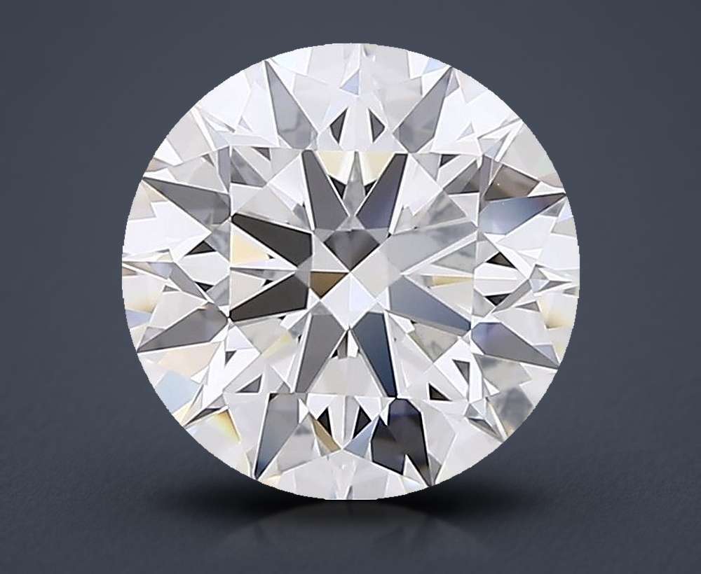 2.74 Carat Round Lab Diamond
