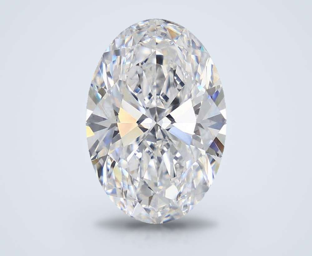 5.84 Carat Oval Lab Diamond