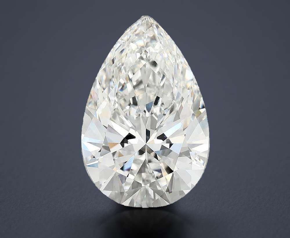 10.26 Carat Pear Lab Diamond