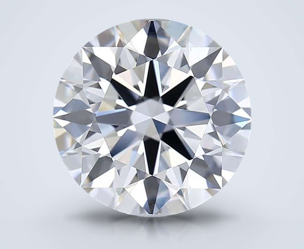 3.63 Carat Round Lab Diamond