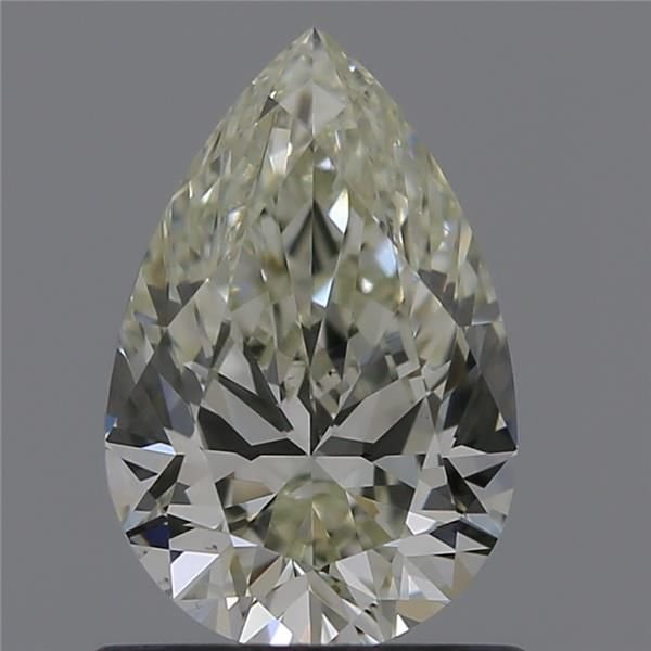 0.91ct K VS2 Rare Carat Ideal Cut Pear Diamond