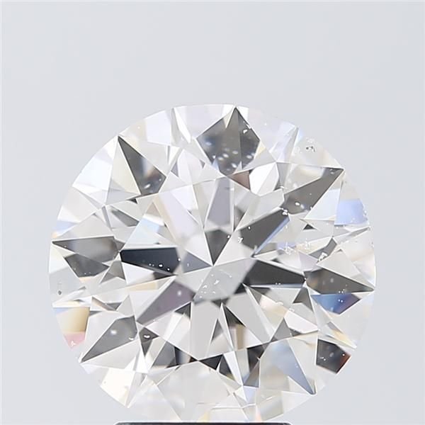 3.90ct D SI2 Rare Carat Ideal Cut Round Diamond