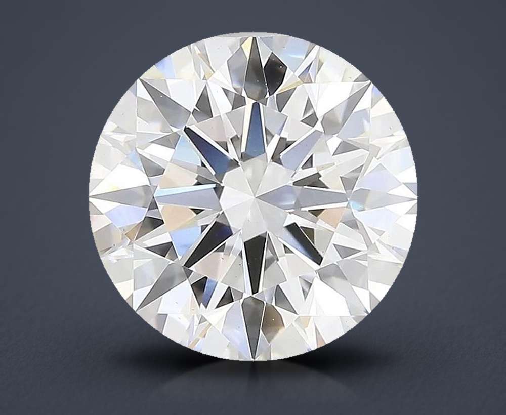 3.09 Carat Round Lab Diamond