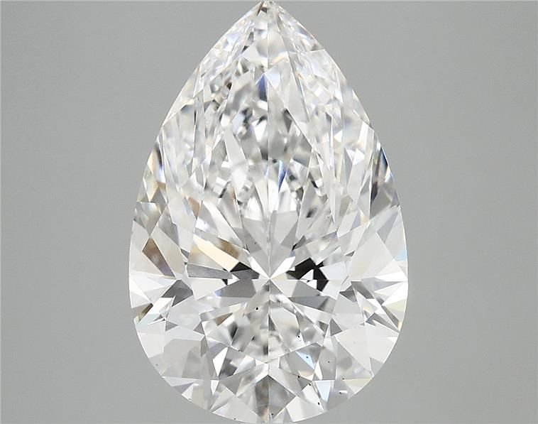 5.02 Carat Pear Lab Diamond