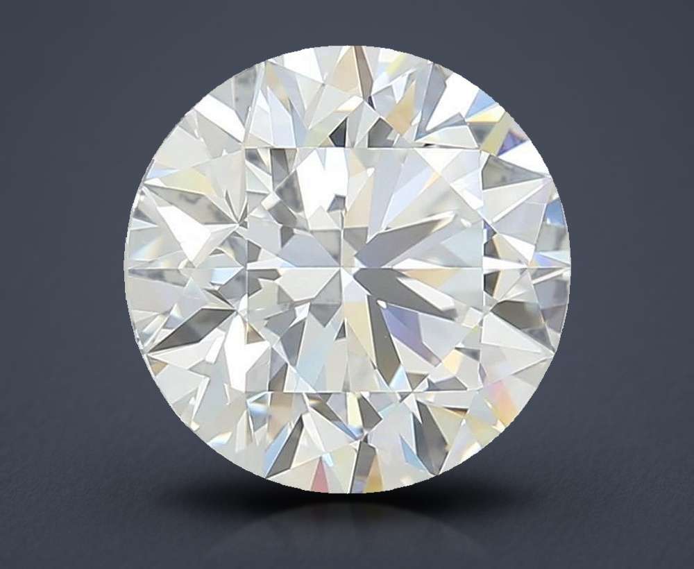 3.91 Carat Round Lab Diamond