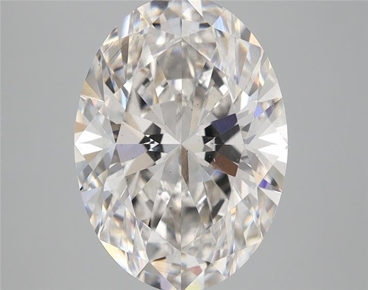 3.29ct H VS2 Rare Carat Ideal Cut Oval Lab Grown Diamond