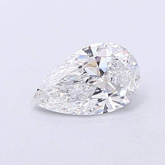 0.50ct D VVS2 Rare Carat Ideal Cut Pear Lab Grown Diamond