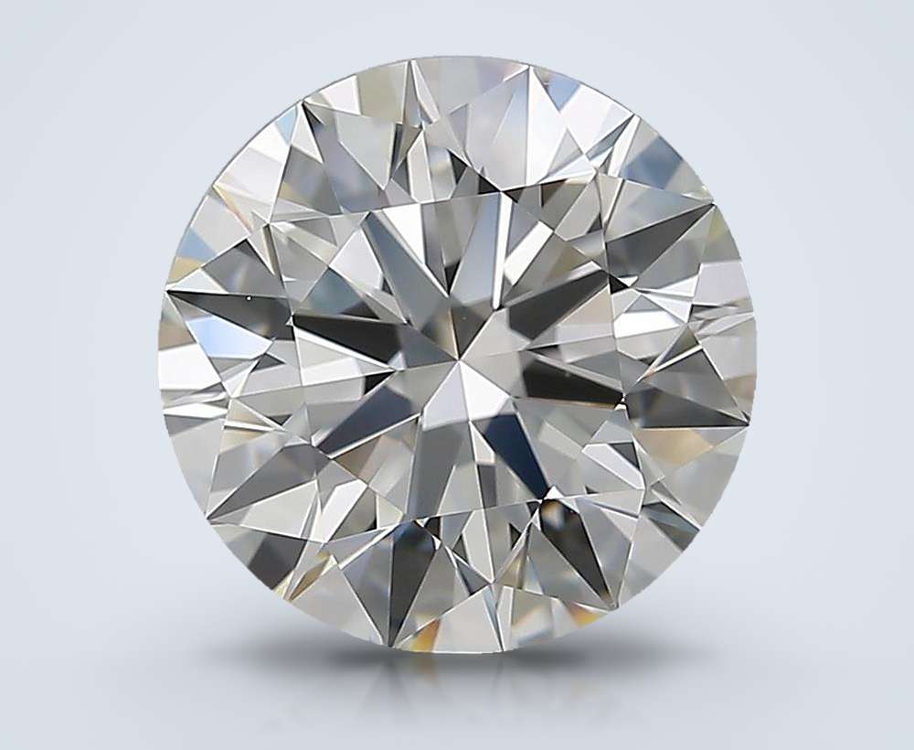 3.73 Carat Round Natural Diamond