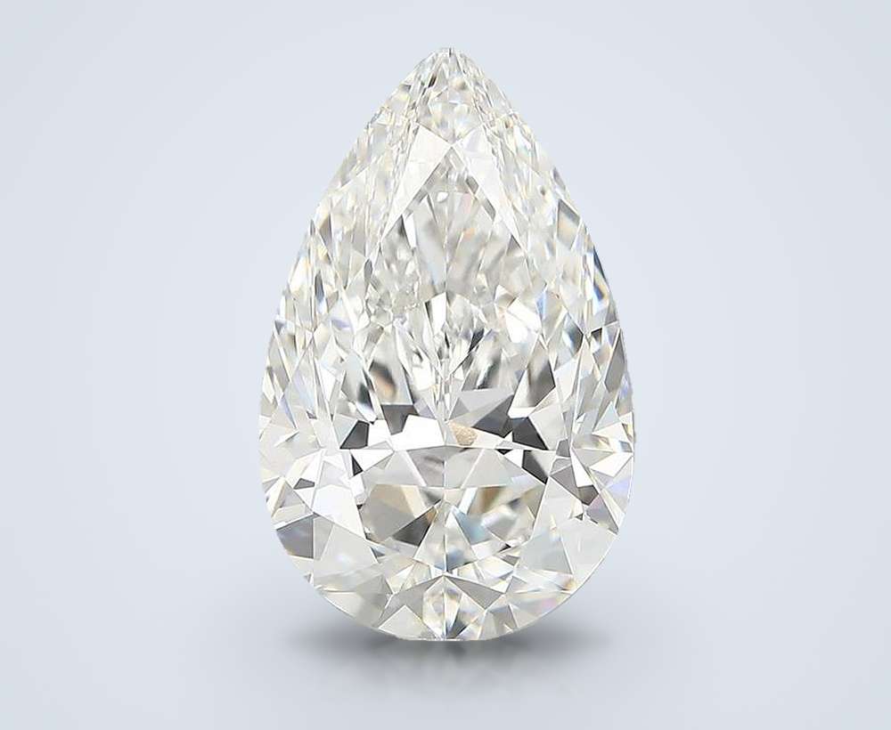4.77 Carat Pear Lab Diamond