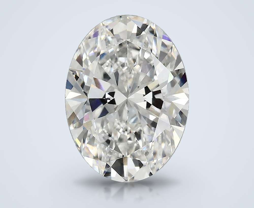 4.00 Carat Oval Lab Diamond
