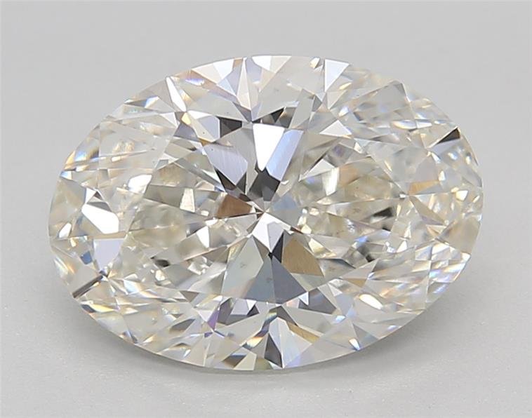 3.02ct G VS1 Rare Carat Ideal Cut Oval Lab Grown Diamond