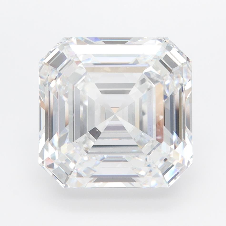 4.08ct D VVS2 Rare Carat Ideal Cut Asscher Lab Grown Diamond