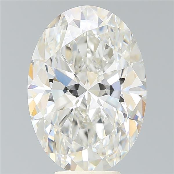 7.40ct H VS1 Very Good Cut Oval Lab Grown Diamond