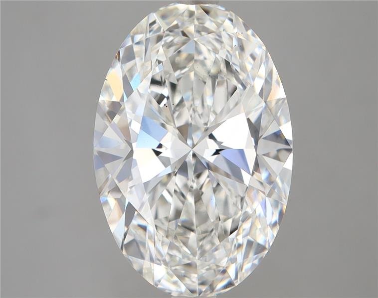 5.50 Carat Oval Lab Diamond
