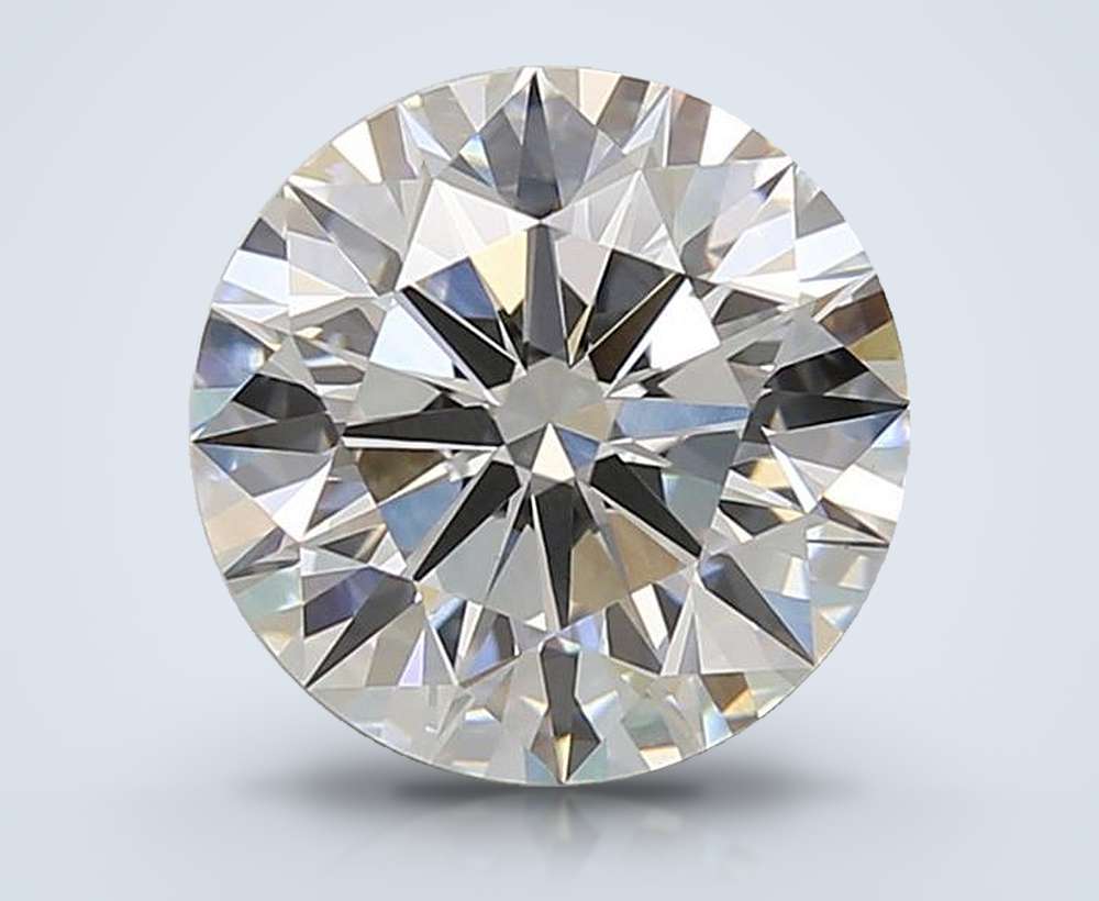 3.04 Carat Round Lab Diamond