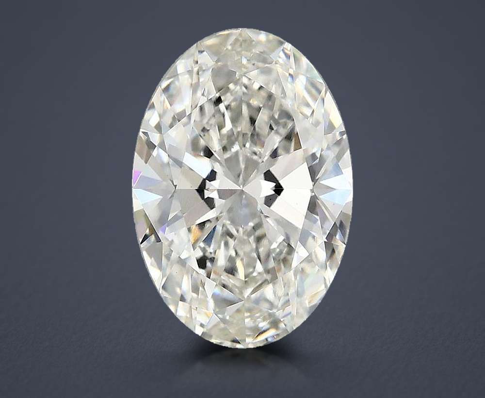 2.90 Carat Oval Lab Diamond
