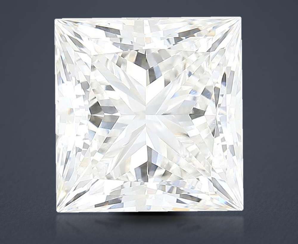 5.29 Carat Princess Lab Diamond