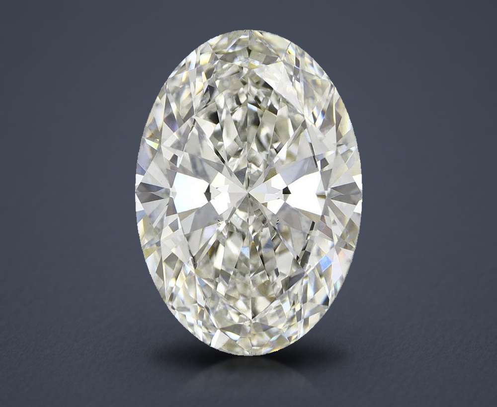 7.05 Carat Oval Lab Diamond