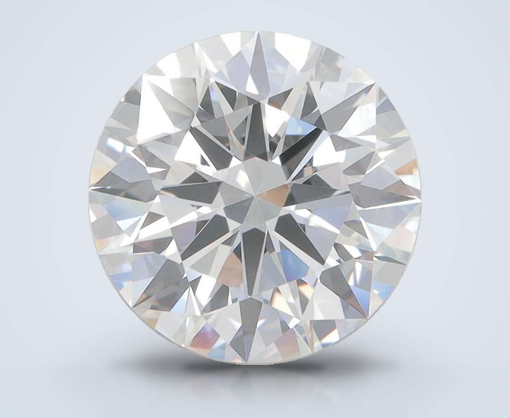 4.09 Carat Round Lab Diamond