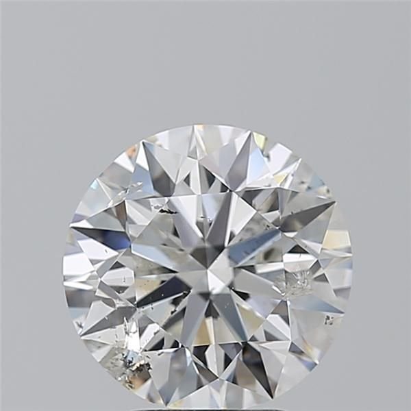 3.71ct E SI2 Excellent Cut Round Diamond