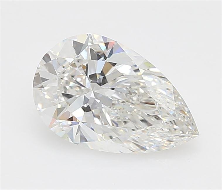 2.19ct F VS1 Rare Carat Ideal Cut Pear Lab Grown Diamond