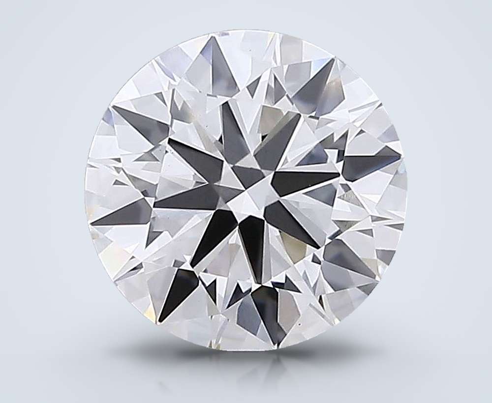 2.84 Carat Round Lab Diamond