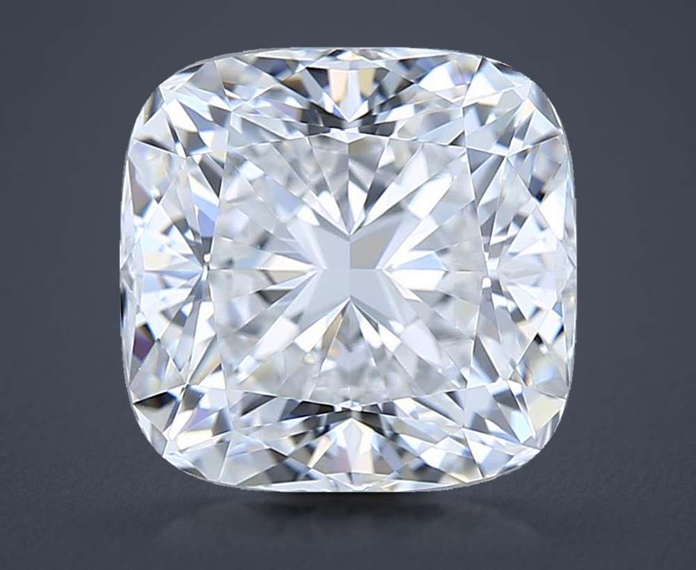 2.51 Carat Cushion Lab Diamond