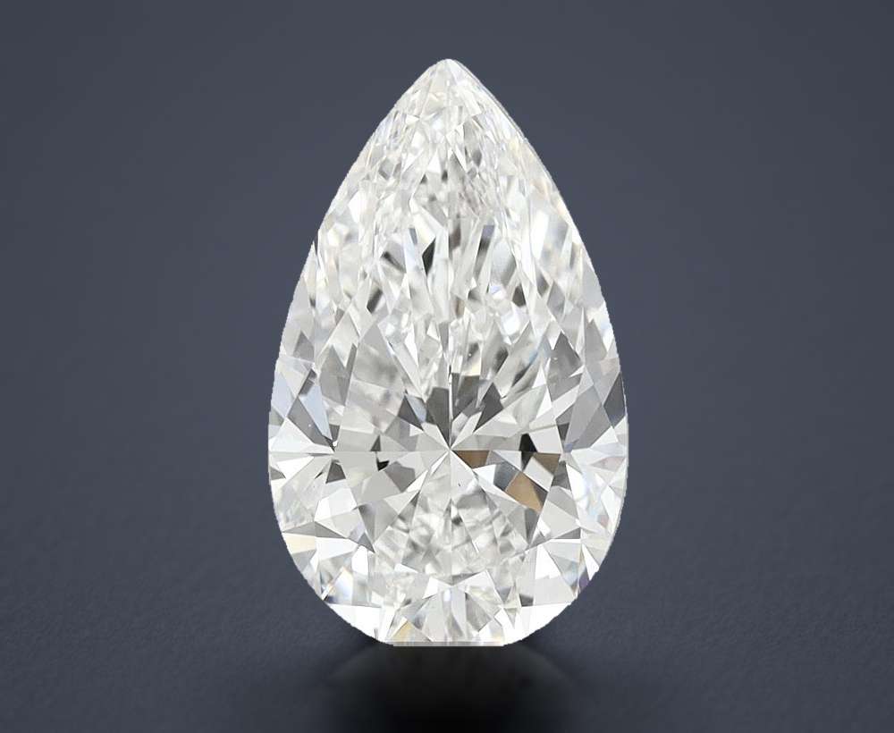 3.31 Carat Pear Lab Diamond