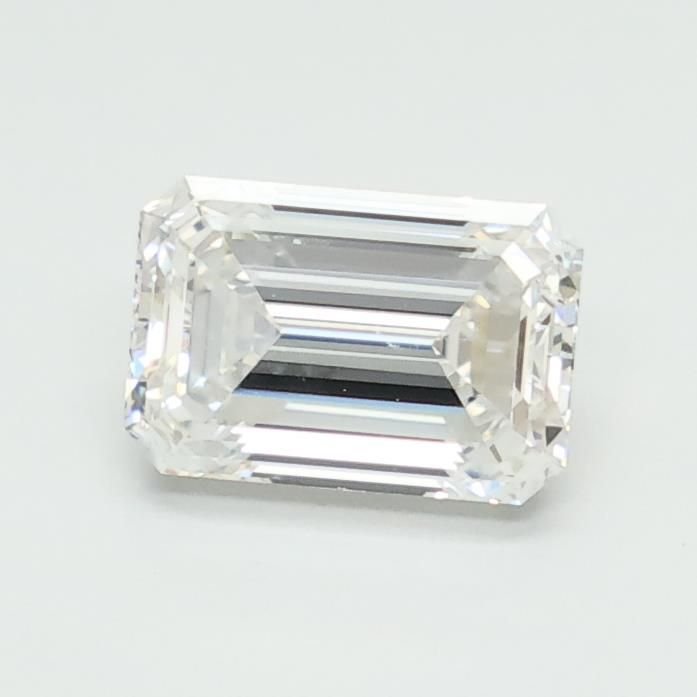 1.09ct D VVS1 Excellent Cut Emerald Lab Grown Diamond