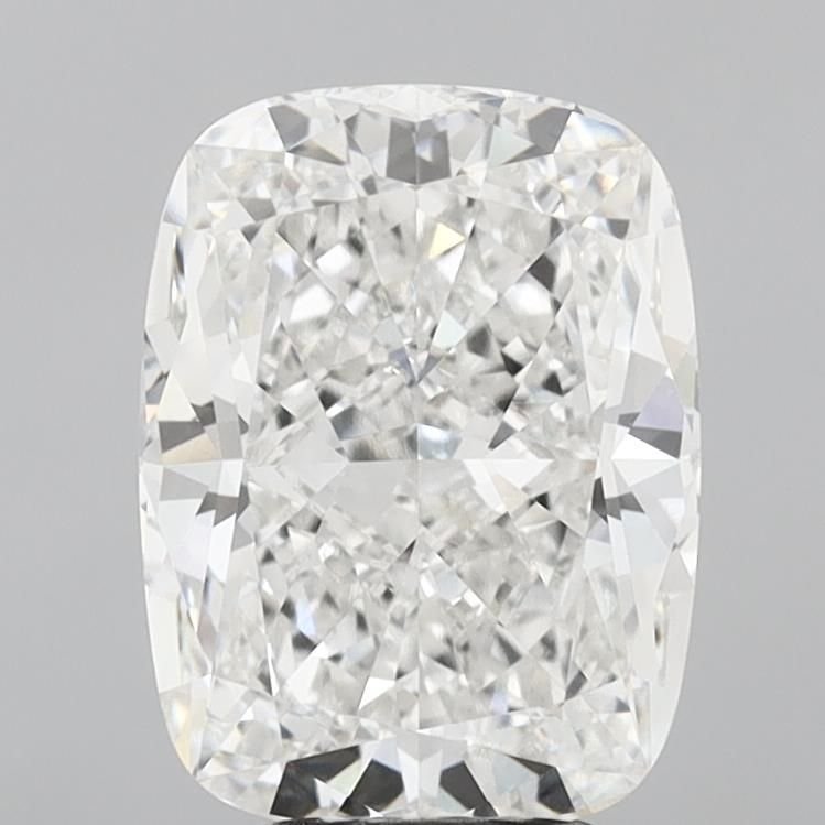 4.52ct F VVS2 Rare Carat Ideal Cut Cushion Lab Grown Diamond