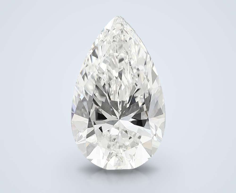 7.42 Carat Pear Lab Diamond
