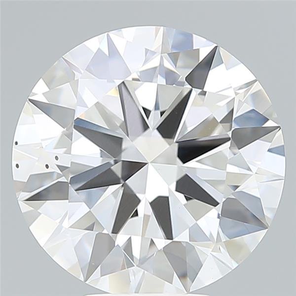 6.92ct F VS2 Excellent Cut Round Lab Grown Diamond