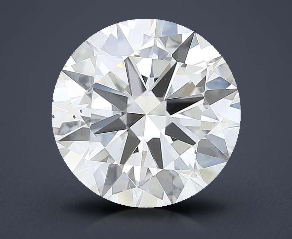 6.92 Carat Round Lab Diamond