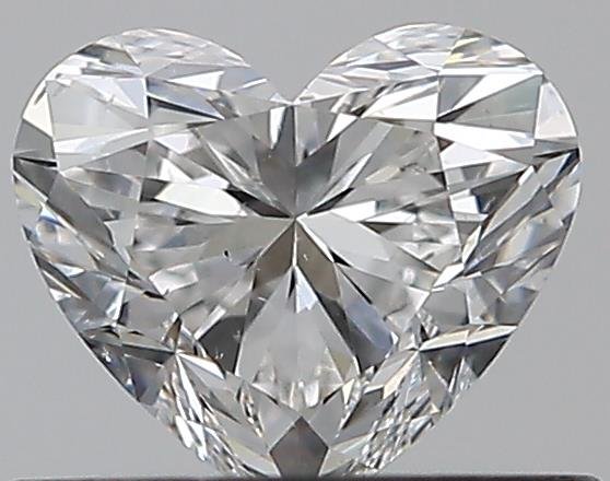 0.51ct E SI2 Rare Carat Ideal Cut Heart Diamond