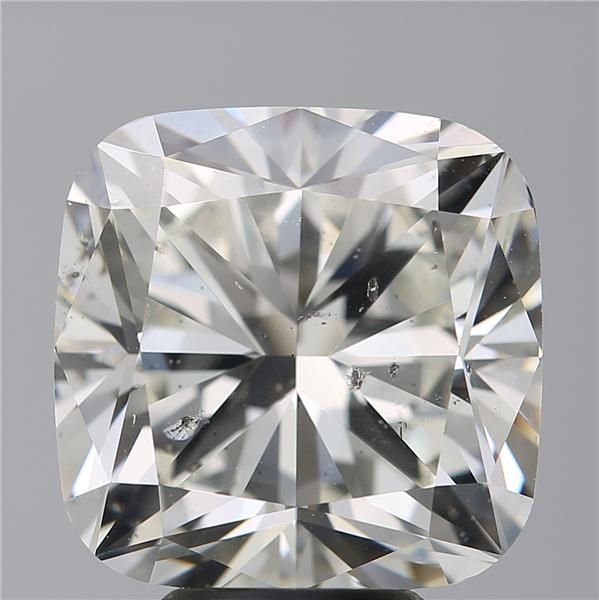 7.01ct K SI2 Rare Carat Ideal Cut Cushion Diamond