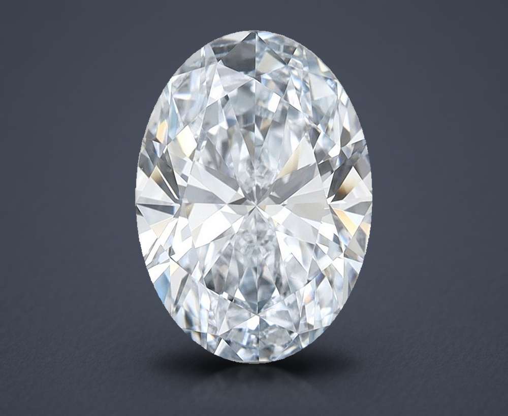3.24 Carat Oval Lab Diamond