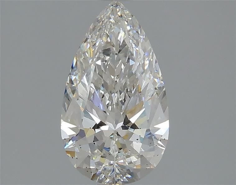 1.30ct F SI1 Rare Carat Ideal Cut Pear Lab Grown Diamond