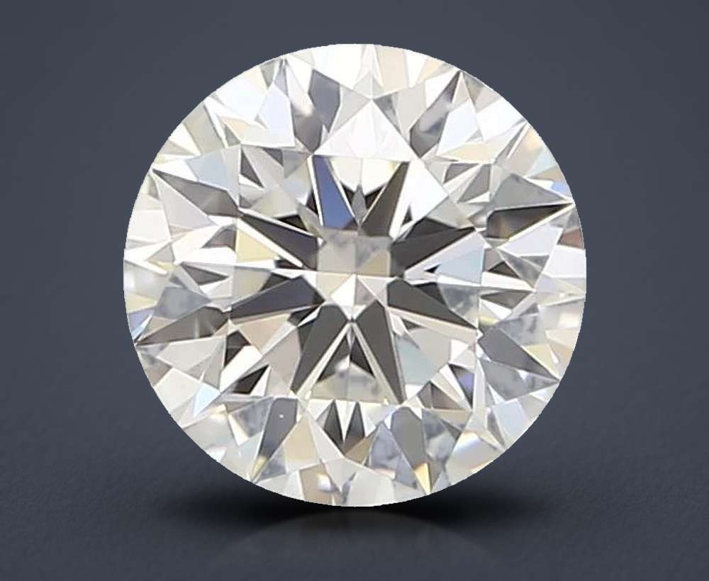 0.56 Carat Round Natural Diamond