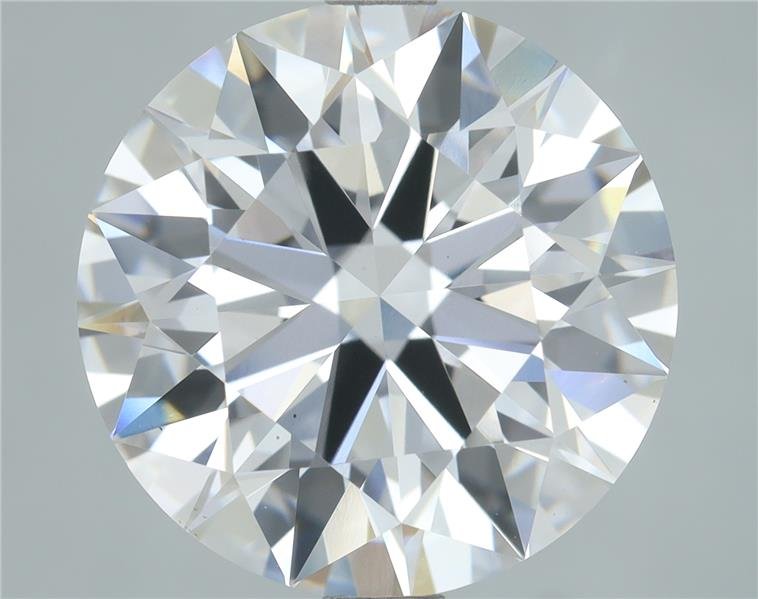 4.13ct D VS1 Rare Carat Ideal Cut Round Lab Grown Diamond