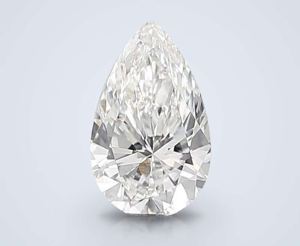 0.84 Carat Pear Lab Diamond