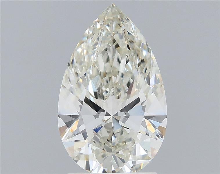2.02ct I VS1 Rare Carat Ideal Cut Pear Lab Grown Diamond