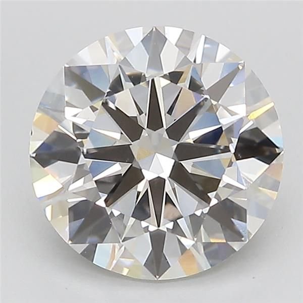 3.02ct G VS1 Excellent Cut Round Lab Grown Diamond